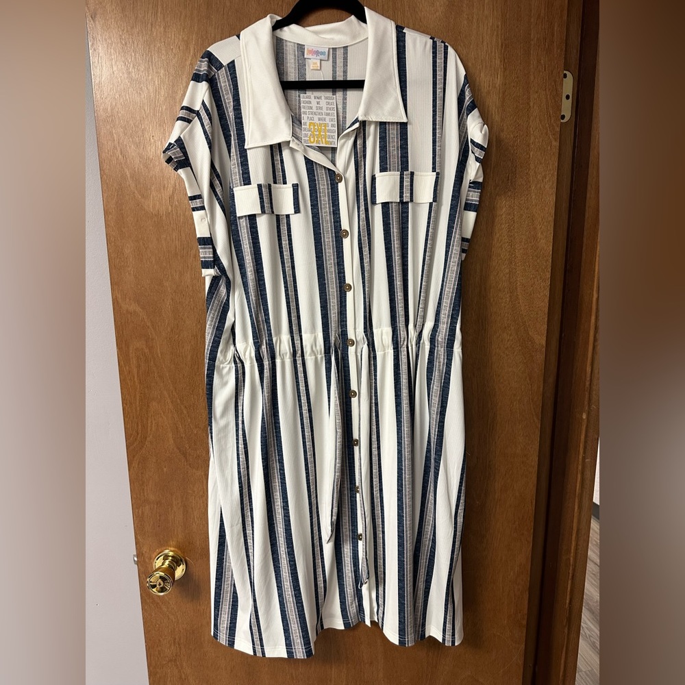 3XL LuLaRoe Stacie shirt dress new w tags!